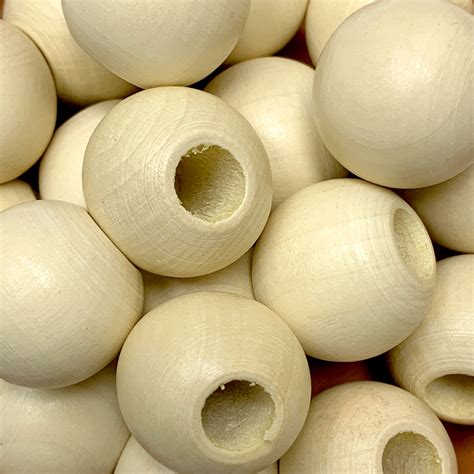 big hole wooden beads|25mm wooden beads.